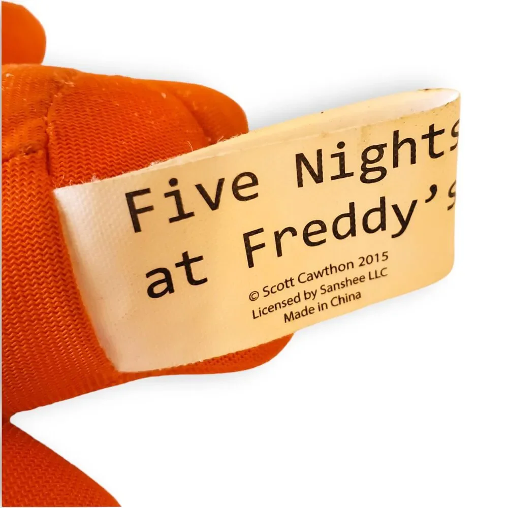 2015 FNAF Freddy Fazbear Plush Clip Keychain 5 Inch Phatmojo